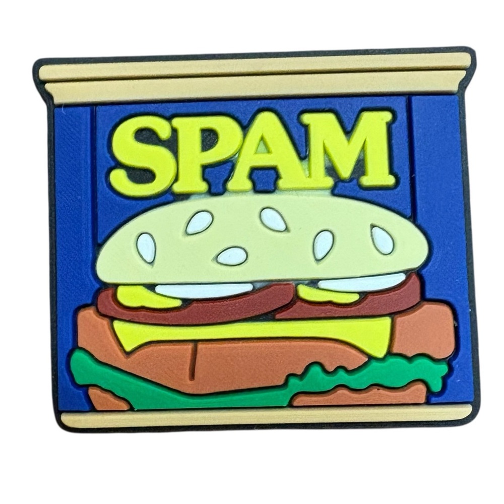 Spam Croc Charm